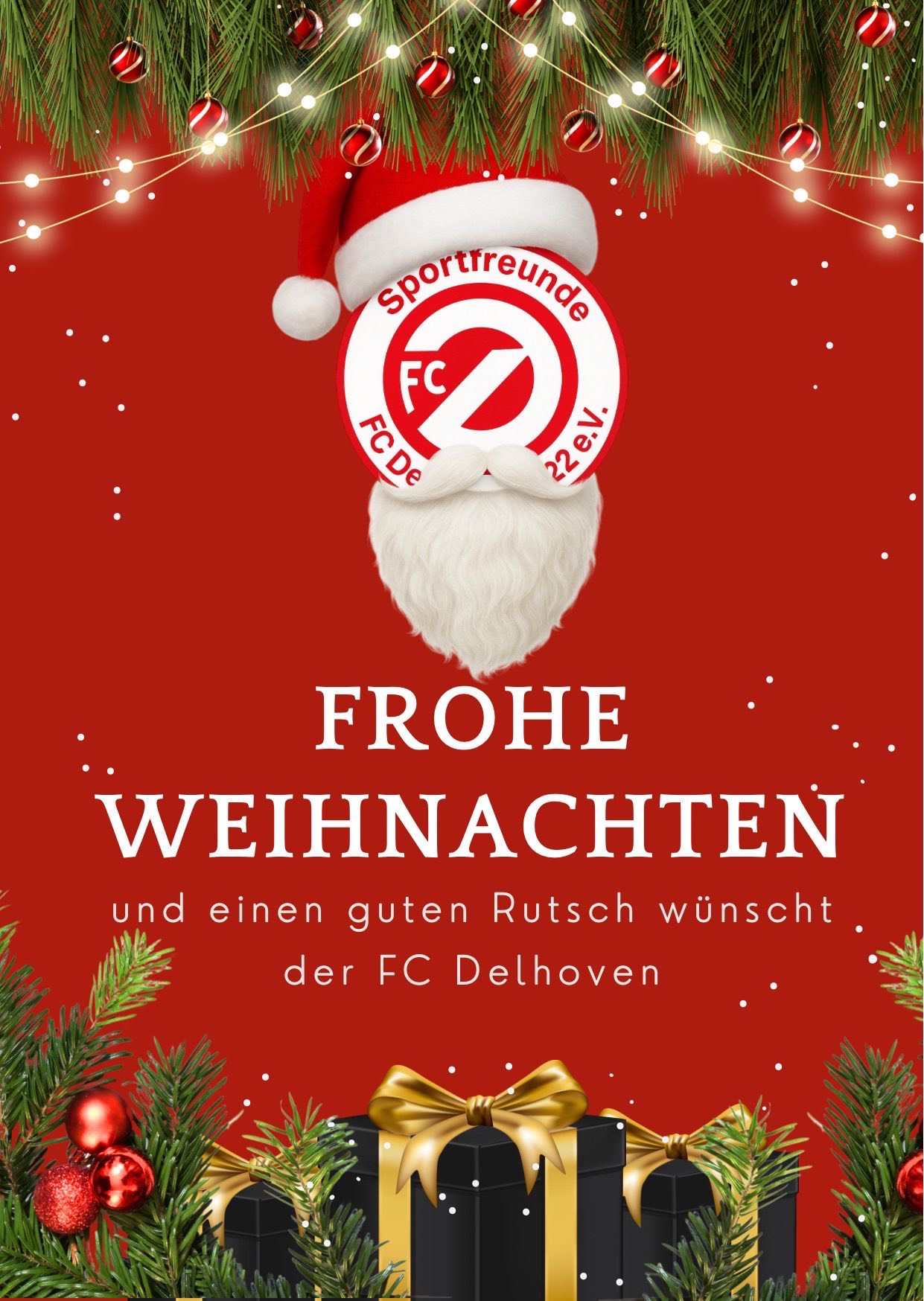 Frohe Weihnachten vom FC Delhoven